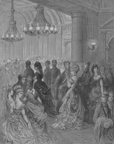 Mansion-House, At the Ball by Gustave after Dore